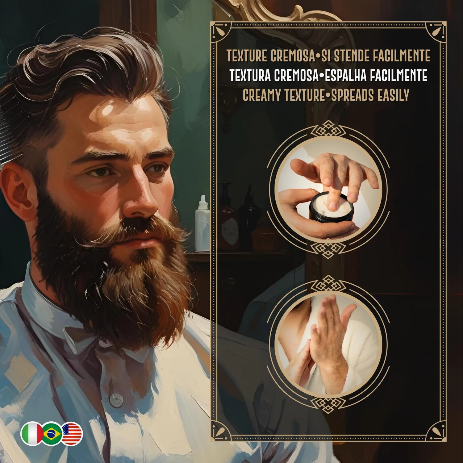 Barbieri 1963 Brillantina Professionale capelli 100 gr effetto bagnato