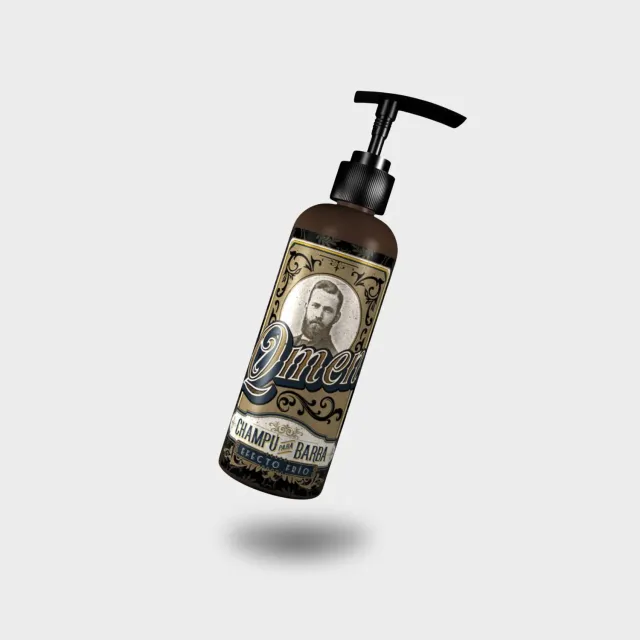 QMEN Shampoo Barba Uomo Effetto Freddo 250 ml