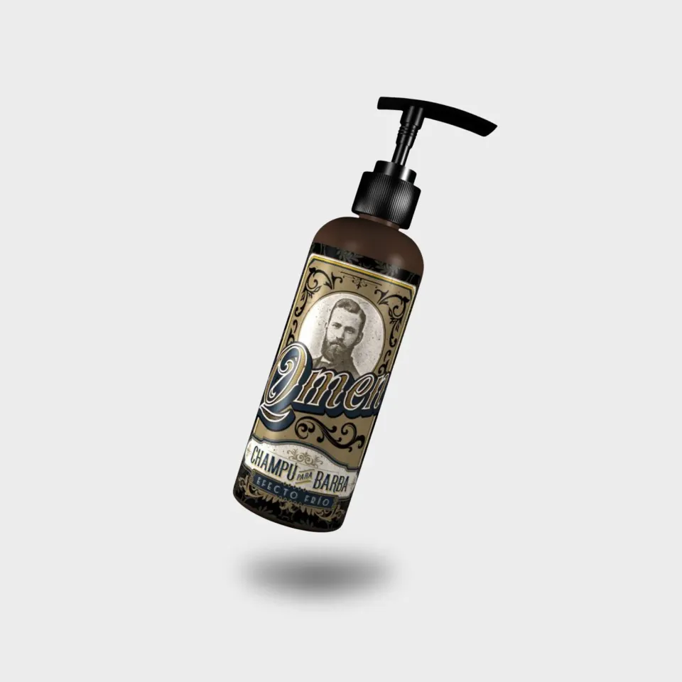 QMEN Shampoo Barba Uomo Effetto Freddo 250 ml