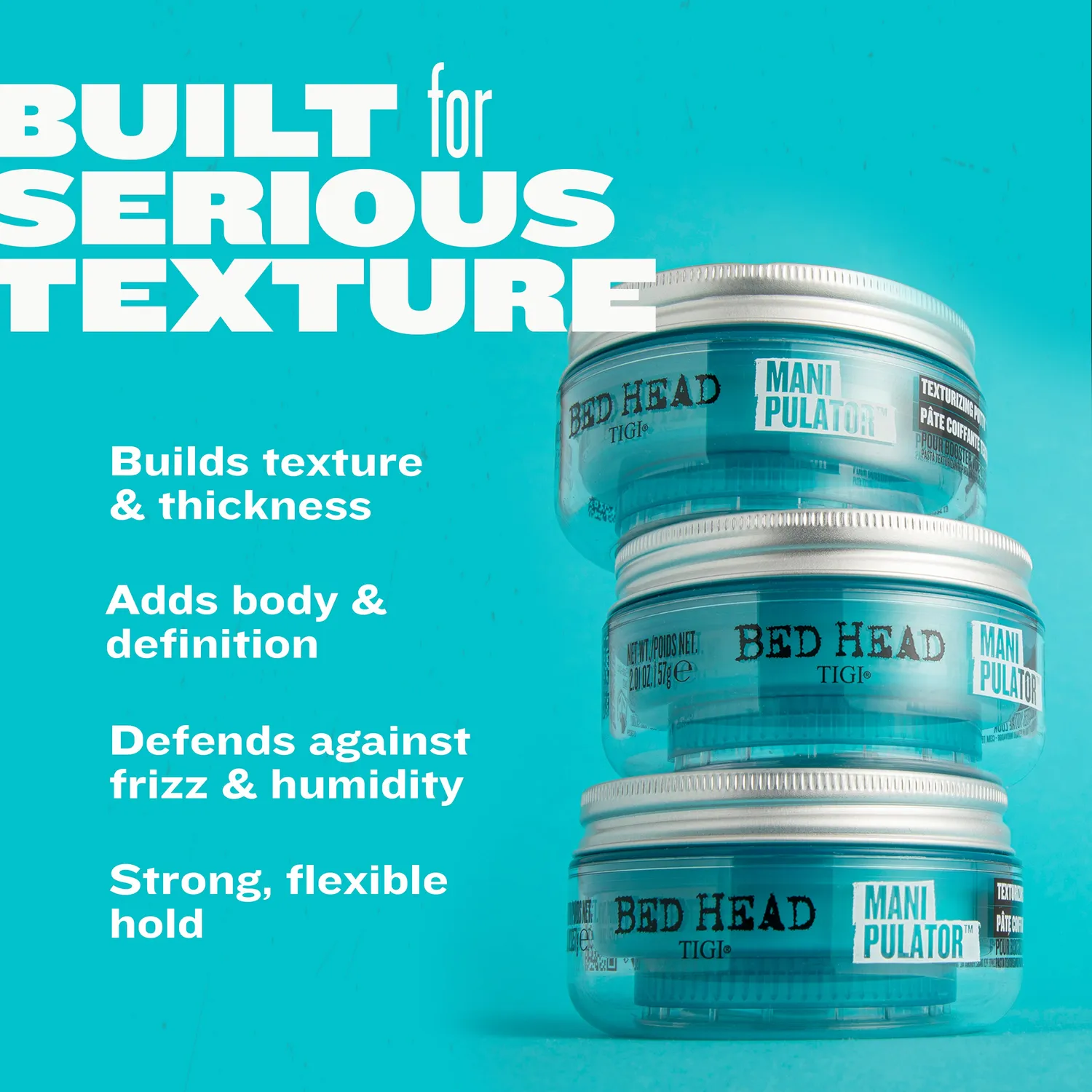 Tigi Bed Head Manipulator pasta capelli tenuta forte