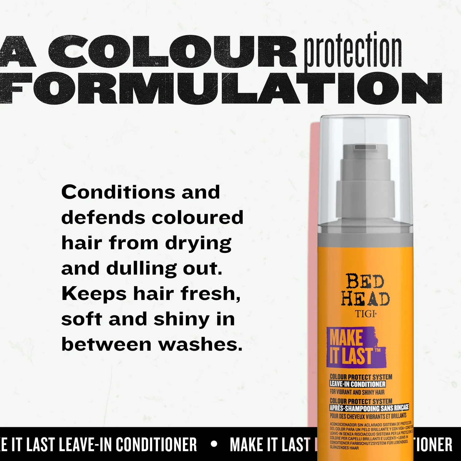 Tigi Bed Head Make It Last balsamo spray capelli colorati