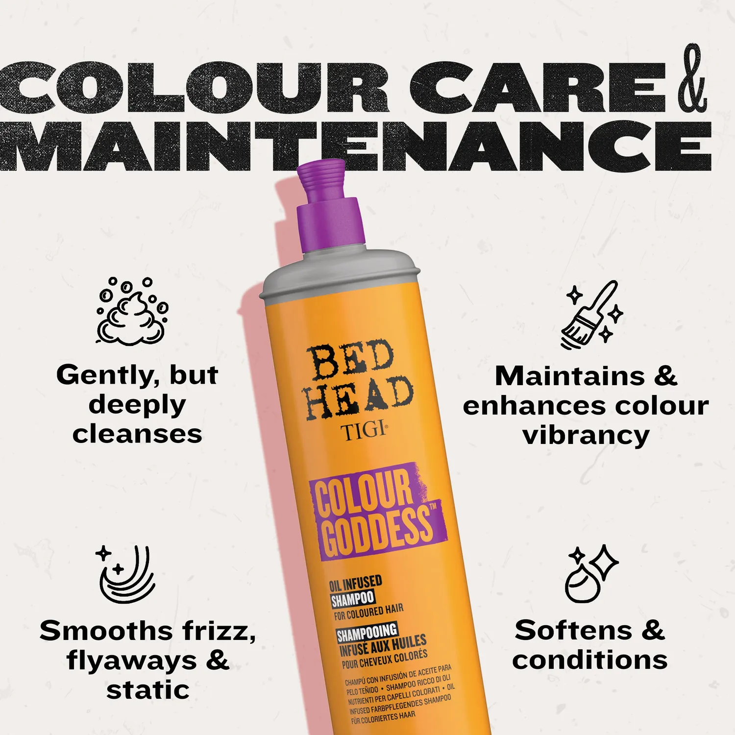 Tigi Bed Head Colour Goddess shampoo capelli colorati