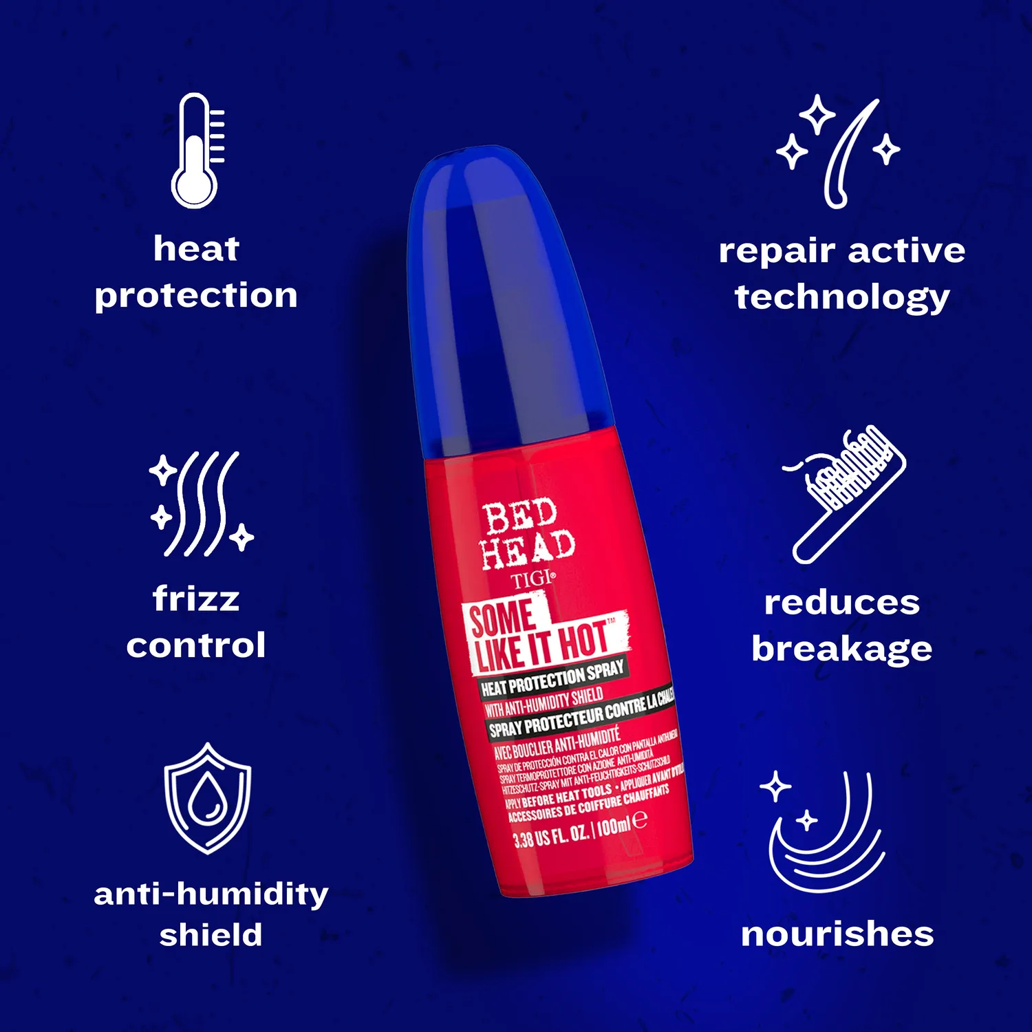 Tigi Bed Head Some Like It Hot spray termoprotettore