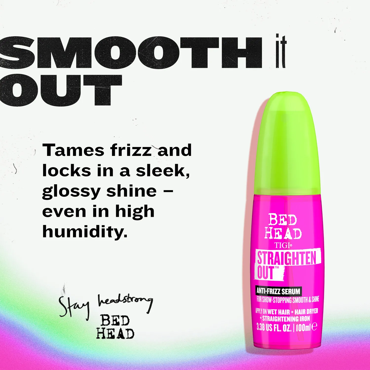 Tigi Bed Head Straighten Out siero anticrespo lisciante