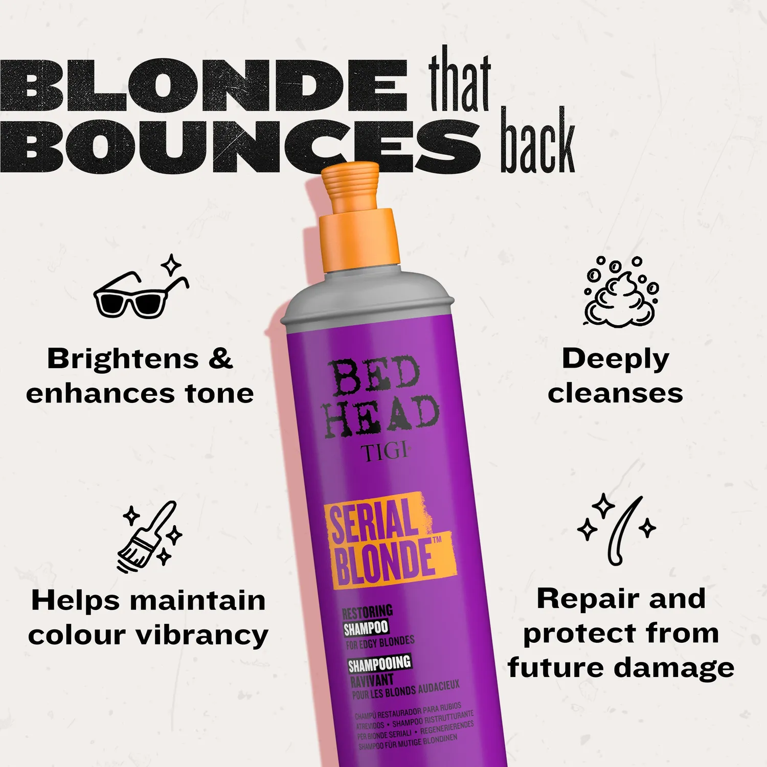 Tigi Bed Head Serial Blonde shampoo capelli biondi