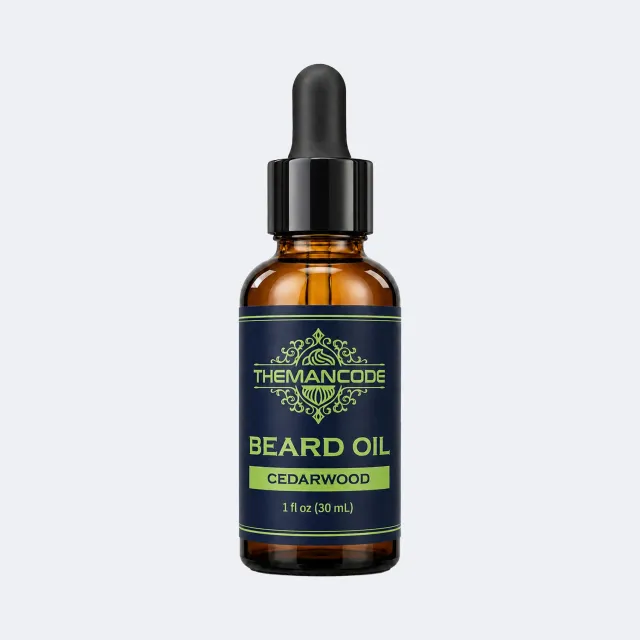 THEMANCODE Olio Barba al Cedro Leggero e Ammorbidente
