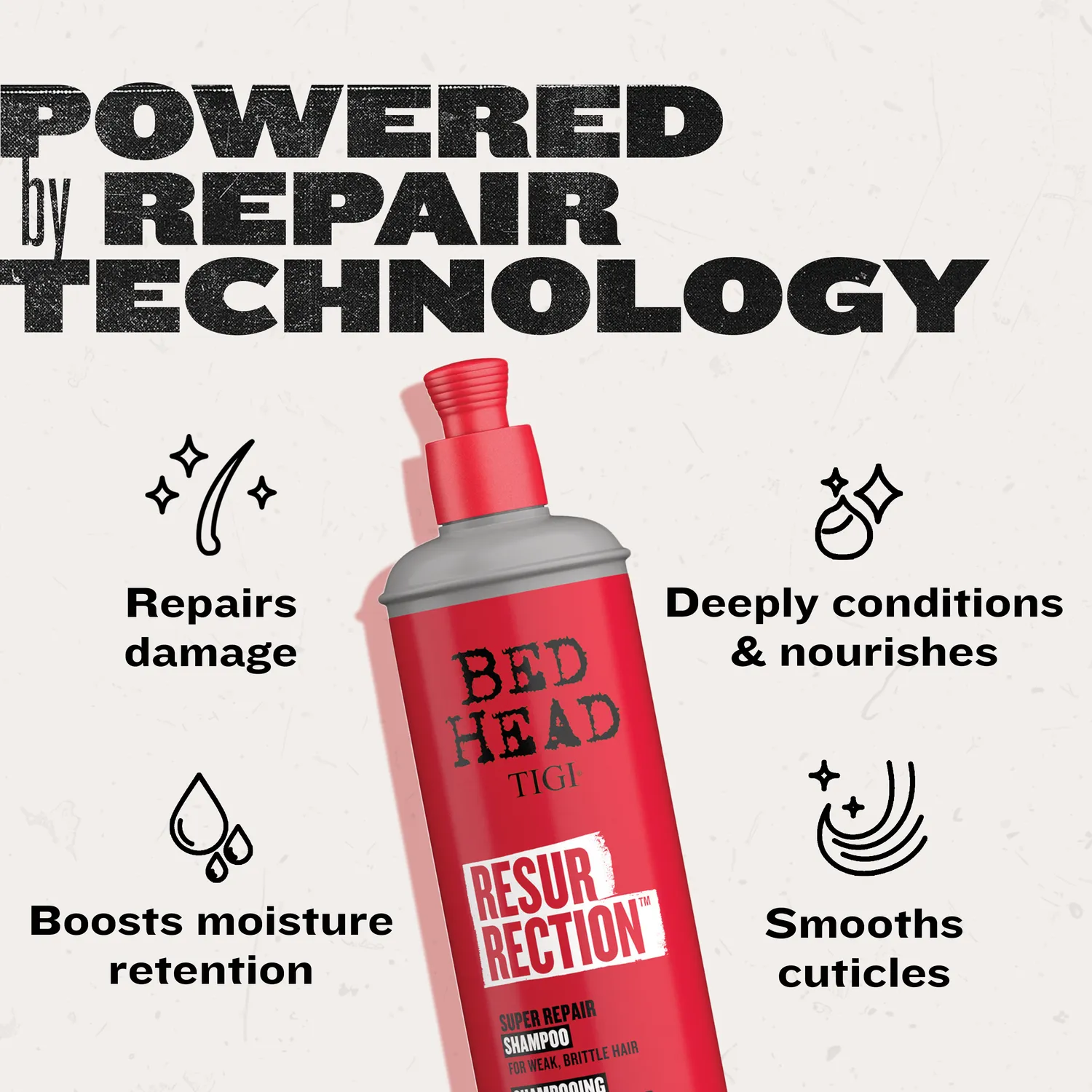 Tigi Bed Head Resurrection shampoo capelli danneggiati