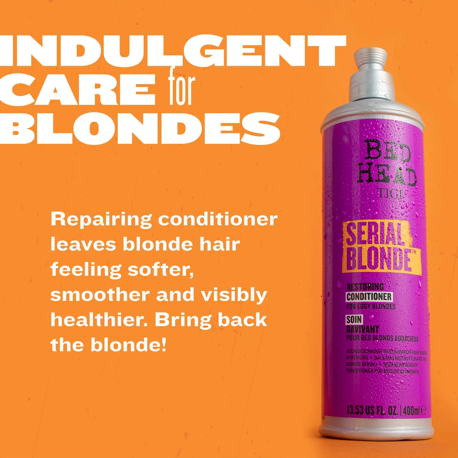 Tigi Bed Head Serial Blonde balsamo capelli biondi danneggiati