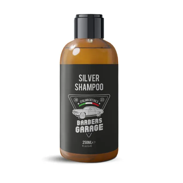 Barbers Garage Silver Shampoo Antigiallo Biondi e Grigi