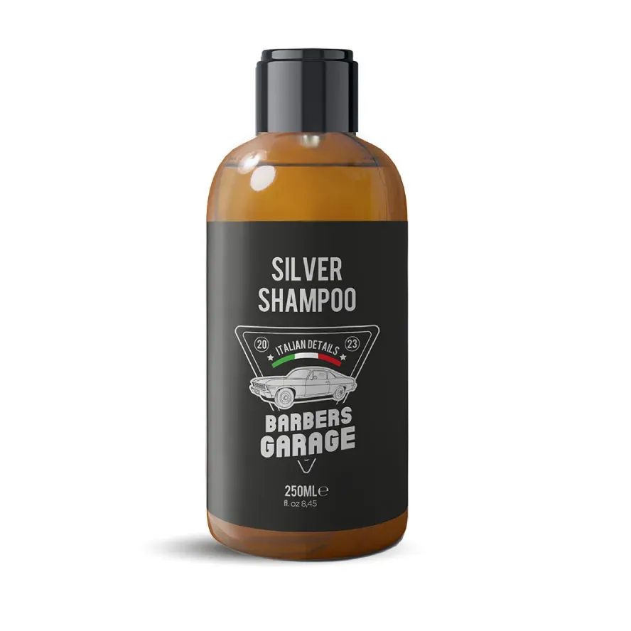 Barbers Garage Silver Shampoo Antigiallo Biondi e Grigi