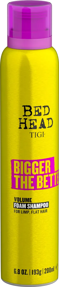 Tigi Bed Head Bigger The Better shampoo schiuma volumizzante