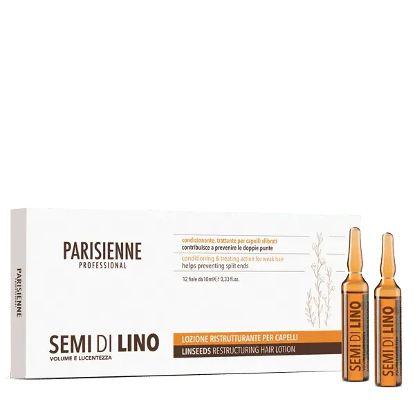 Parisienne Semi di Lino fiale capelli ristrutturanti