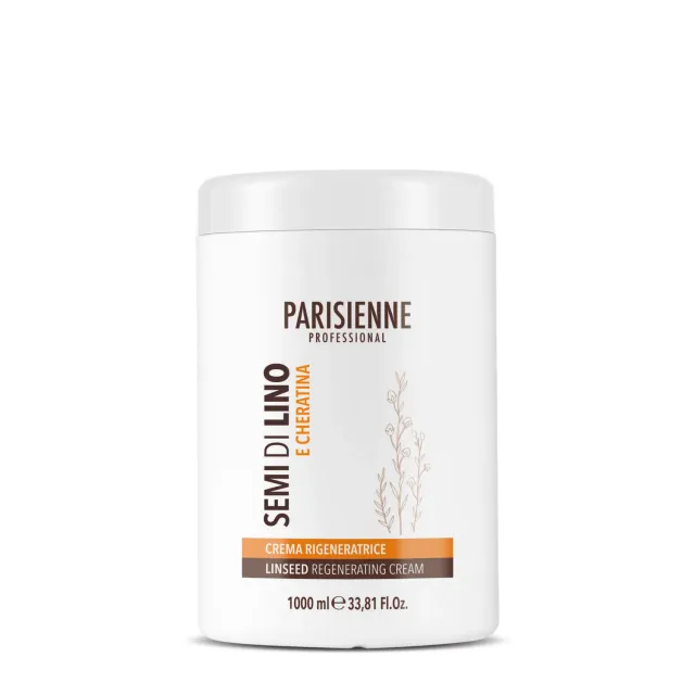 Parisienne Semi di Lino e Cheratina crema capelli crespi