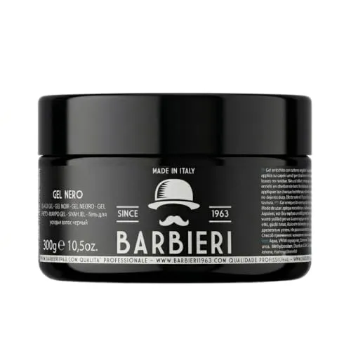 Barbieri Black Gel nero capelli uomo 300 g