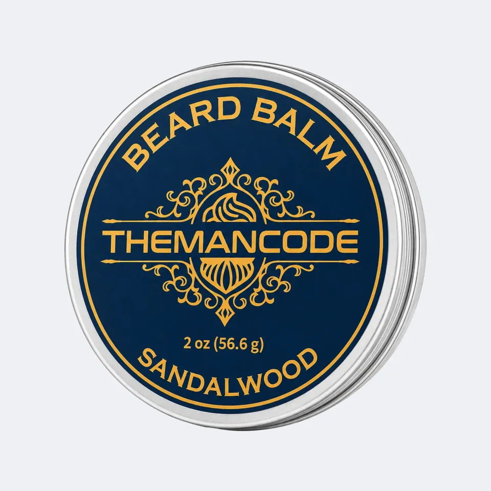 TheMancode Beard Balm balsamo barba sandalo morbido