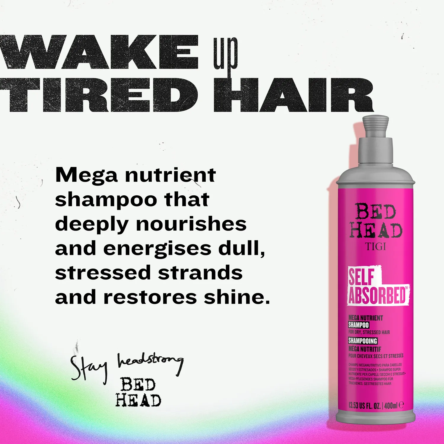 Tigi Bed Head Self Absorbed shampoo capelli secchi nutriente