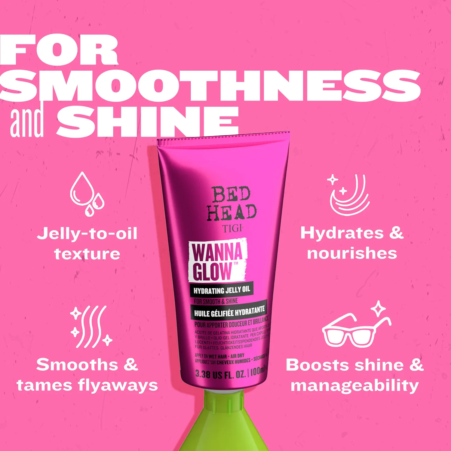 Tigi Bed Head Wanna Glow olio jelly capelli crespi