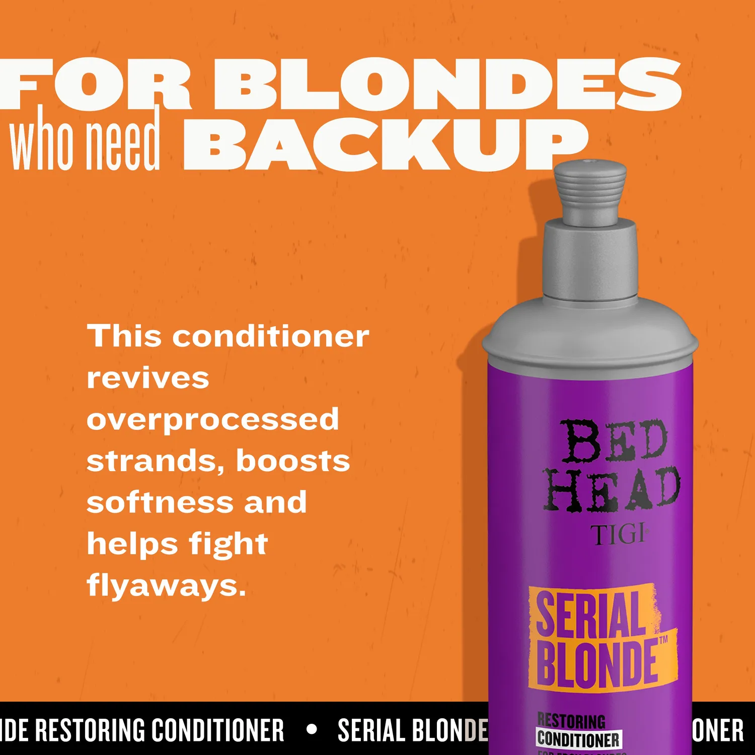 Tigi Bed Head Serial Blonde balsamo capelli biondi danneggiati