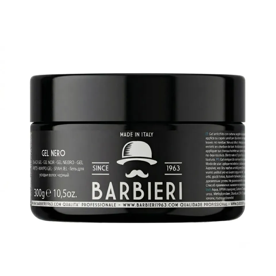 Barbieri Black Gel nero capelli uomo 300 g