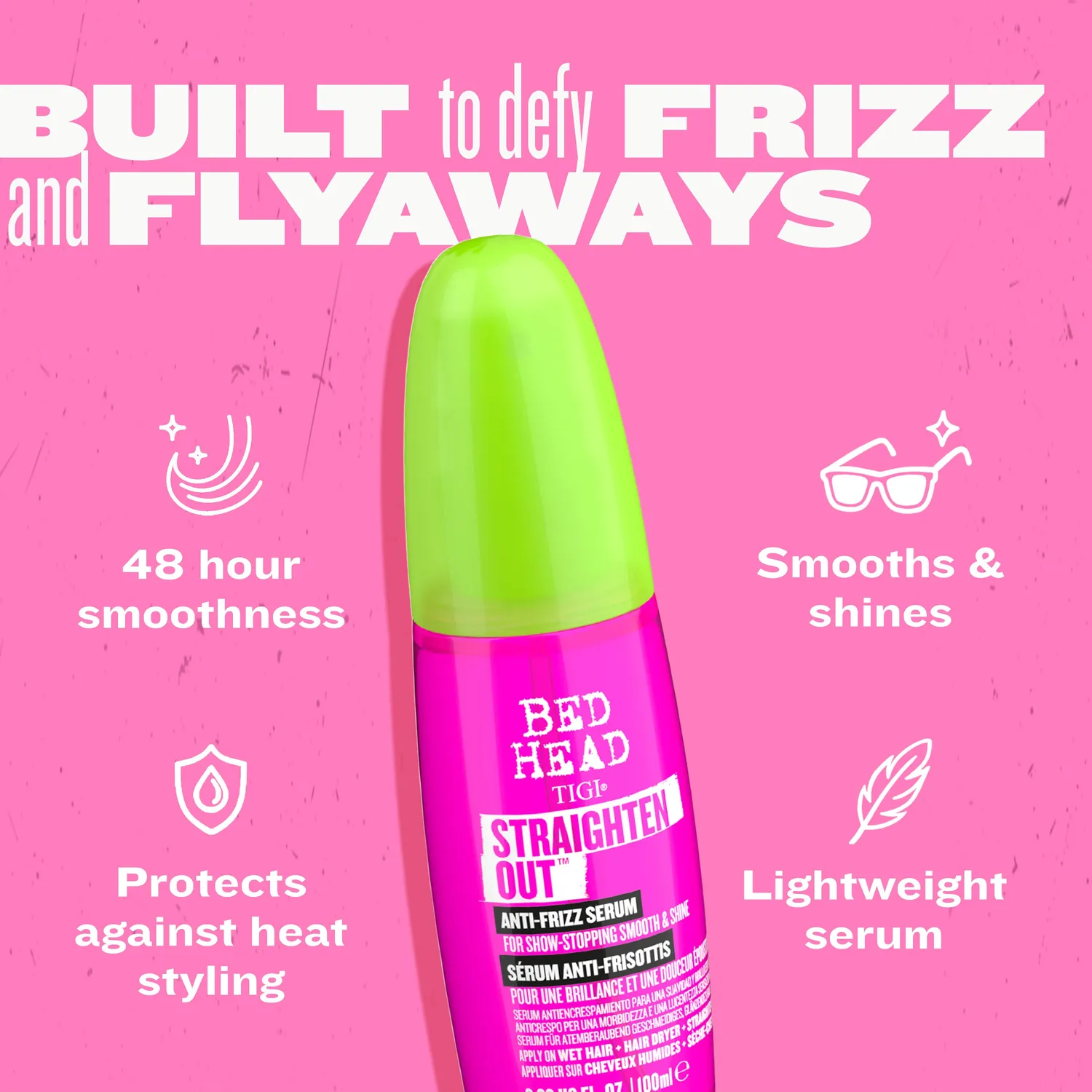 Tigi Bed Head Straighten Out siero anticrespo lisciante