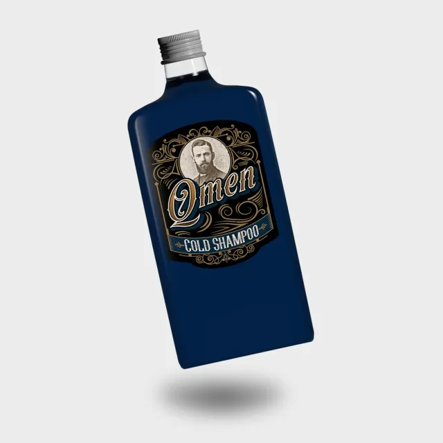 QMEN Cold shampoo uomo 500 ml effetto freddo mentolo