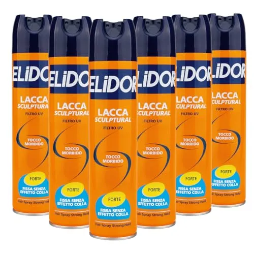 Elidor Sculptural lacca fissaggio forte 6x300 ml