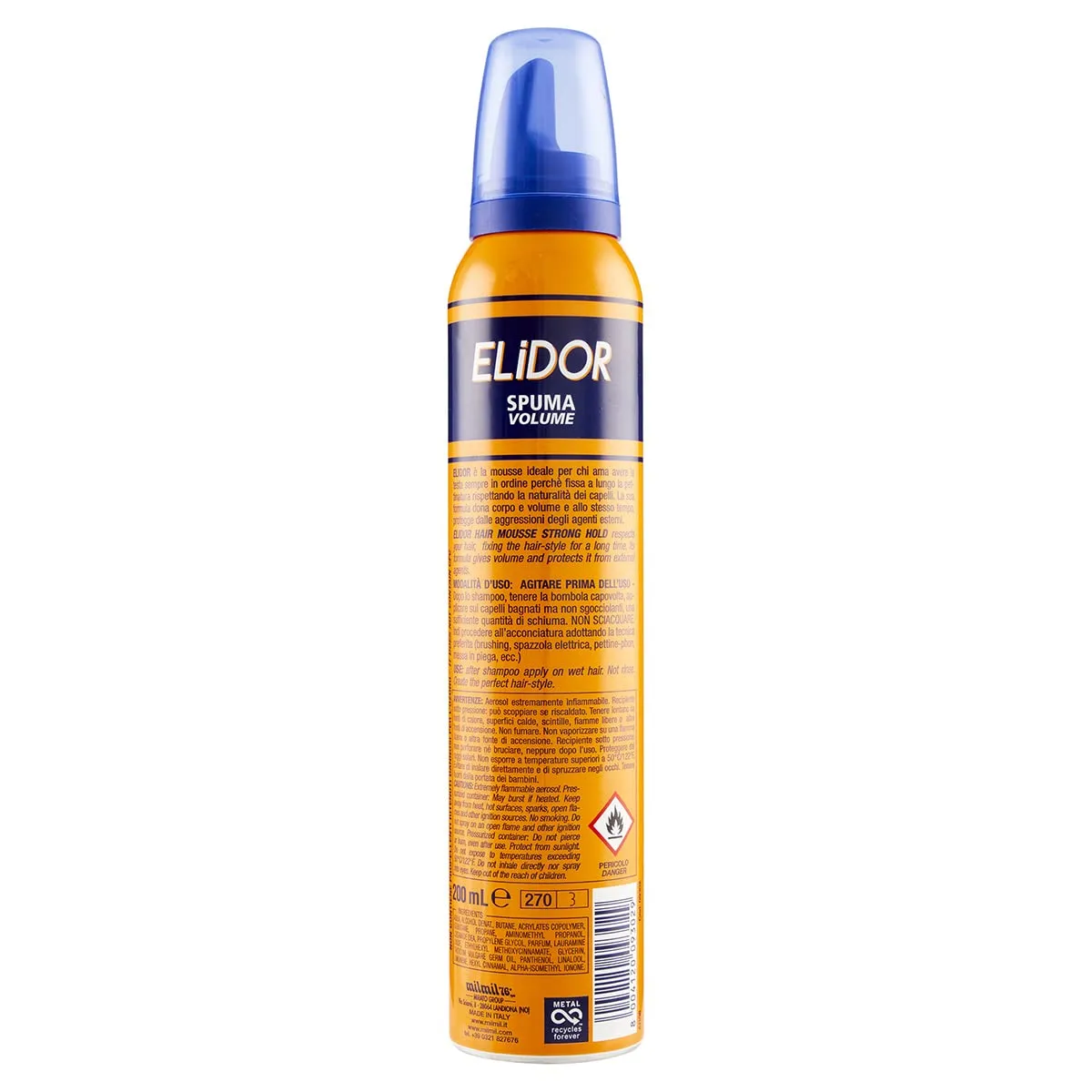 Elidor Spuma Modellante Forte mousse capelli 200 ml volume