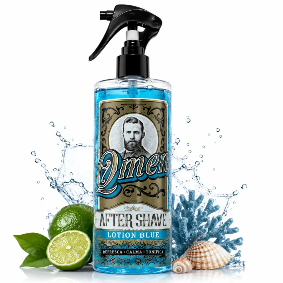 QMEN Dopobarba Spray 400 ml Blue Rinfrescante