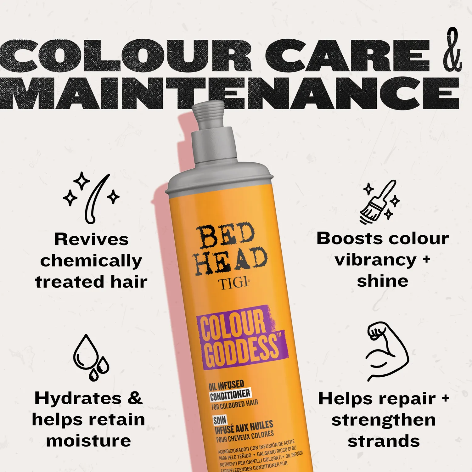 Tigi Bed Head Colour Goddess conditioner colorati