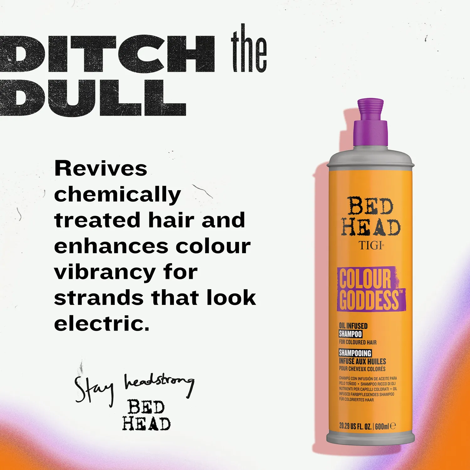 Tigi Bed Head Colour Goddess shampoo capelli colorati