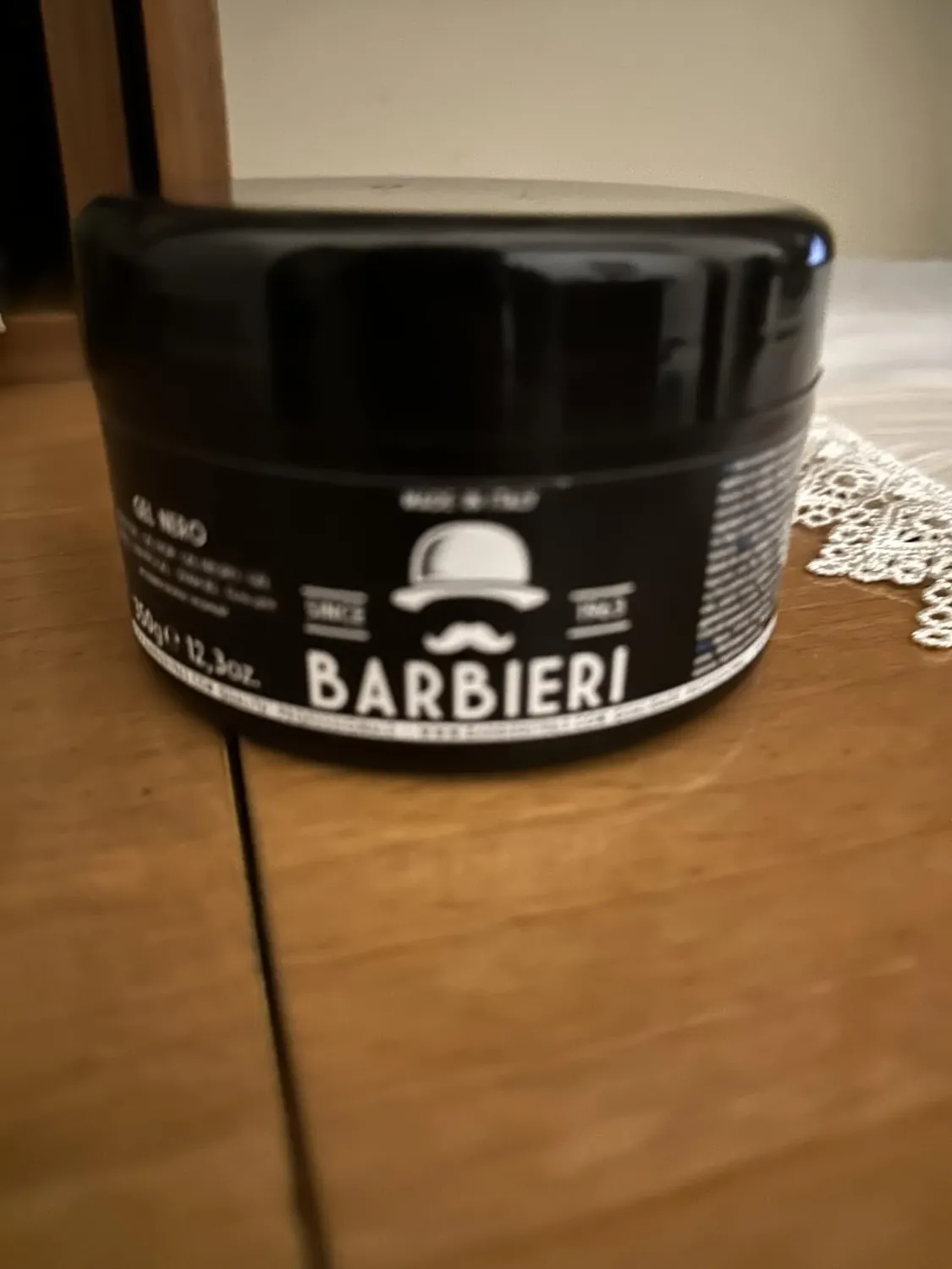 Barbieri Black Gel nero capelli uomo 300 g