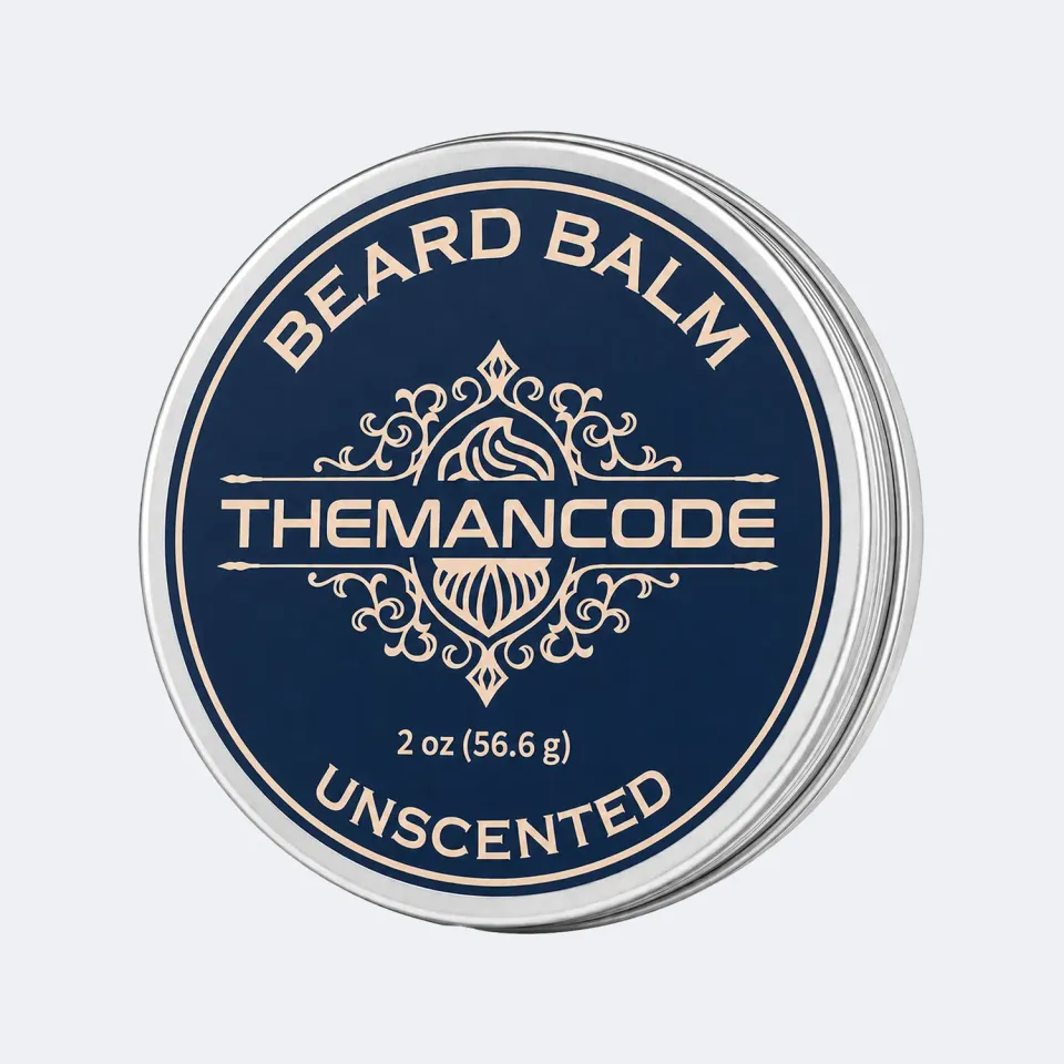 THEMANCODE Beard Balm balsamo barba senza profumo modellante