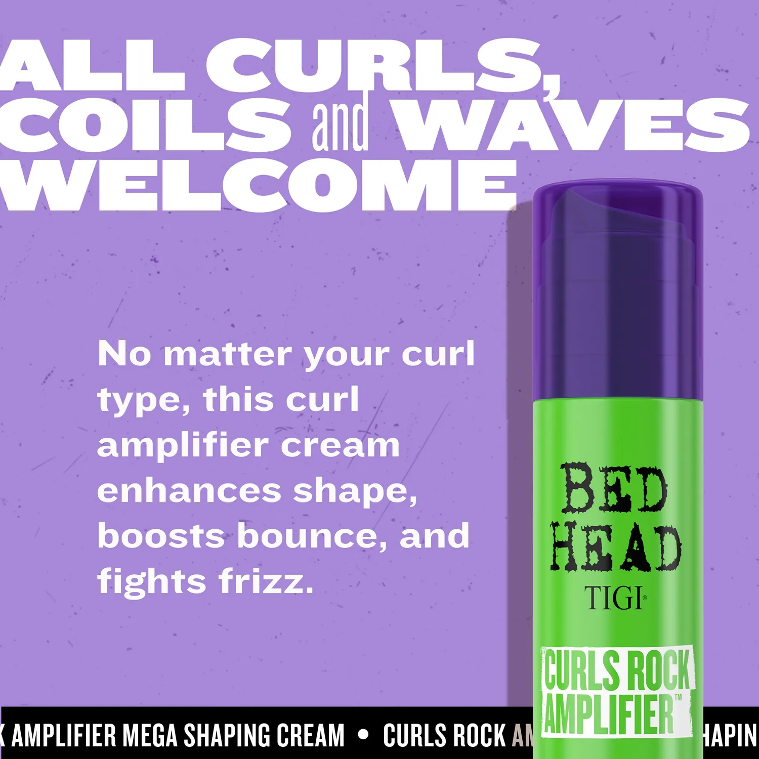 Tigi Bed Head Curls Rock Amplifier crema capelli ricci