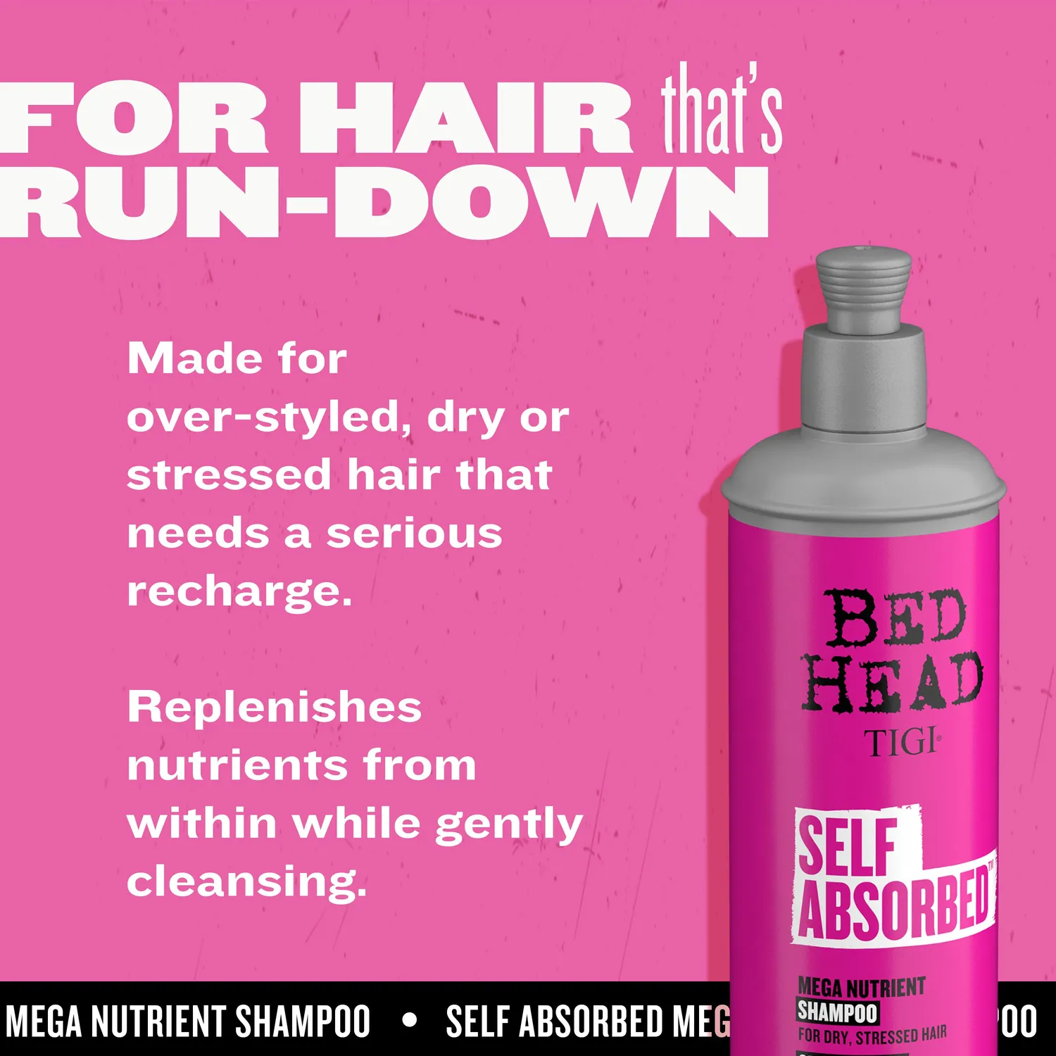 Tigi Bed Head Self Absorbed shampoo capelli secchi nutriente