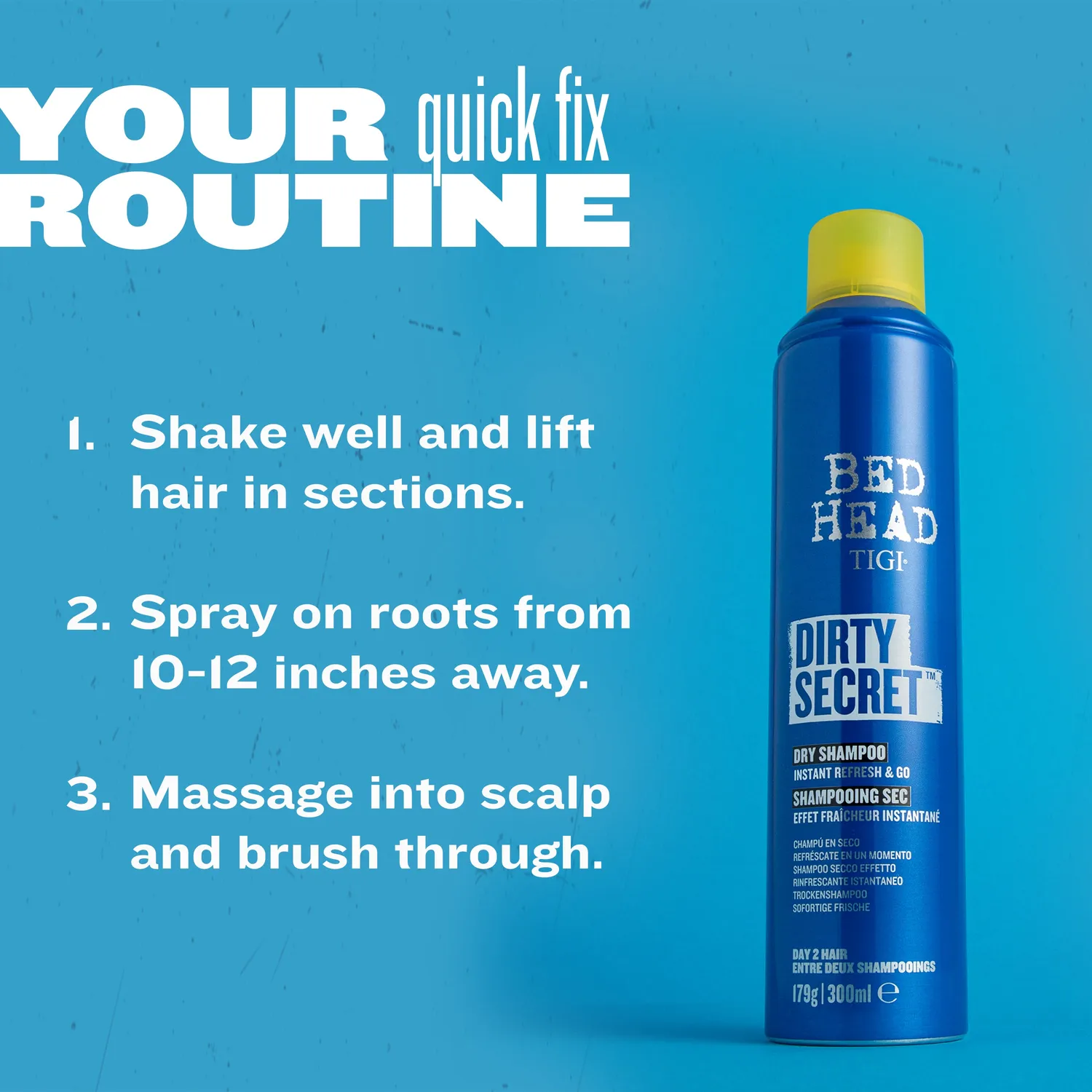 Tigi Bed Head Dirty Secret shampoo secco rinfrescante