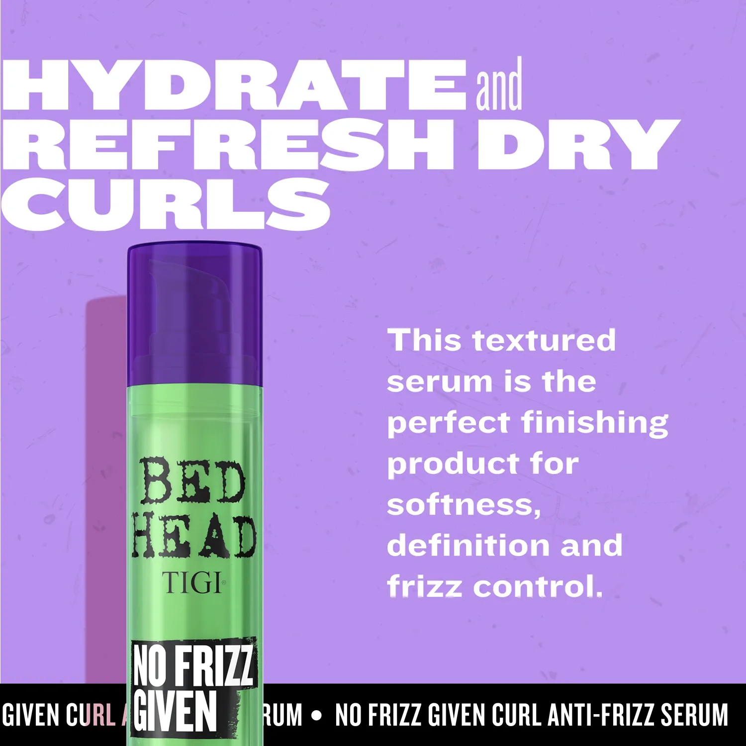 Tigi Bed Head No Frizz Given siero ricci anticrespo