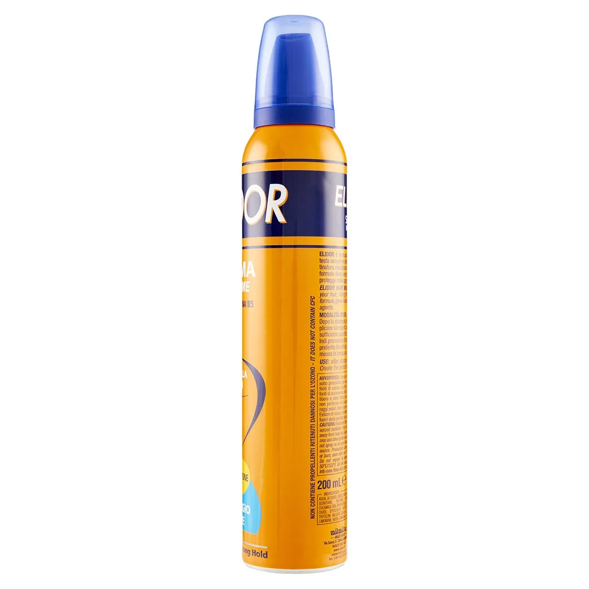 Elidor Spuma Modellante Forte mousse capelli 200 ml volume