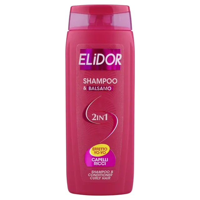 Elidor Effetto Yo-Yo Shampoo 2 in 1 Ricci 250 ml Karitè