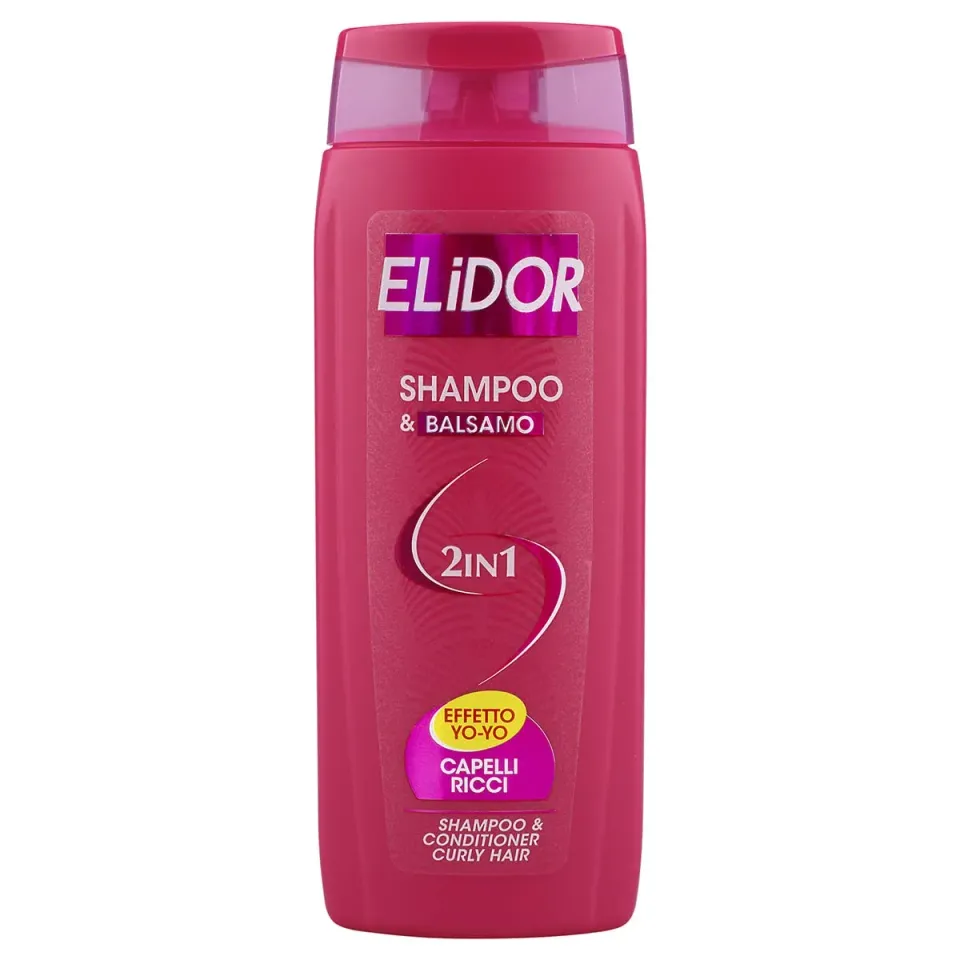 Elidor Effetto Yo-Yo Shampoo 2 in 1 Ricci 250 ml Karitè