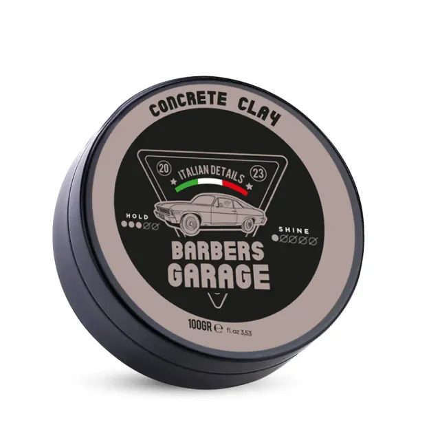 Barbers Garage Concrete Clay argilla tenuta estrema