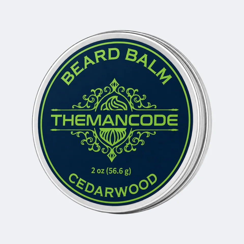 THEMANCODE Beard Balm balsamo barba cedro legnoso