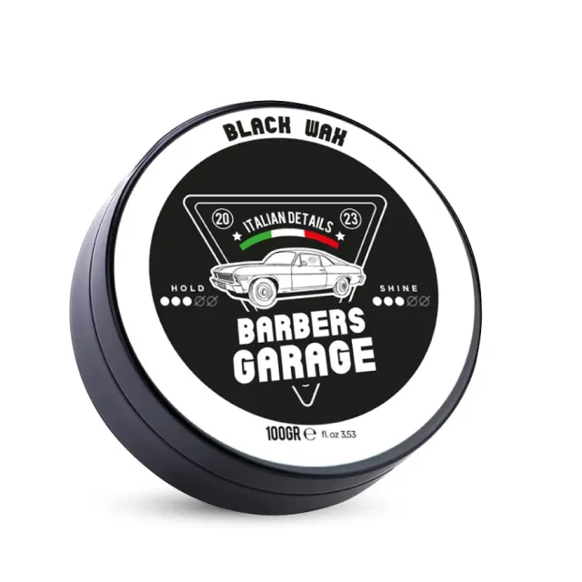 Barbers Garage Black Wax cera tenuta forte