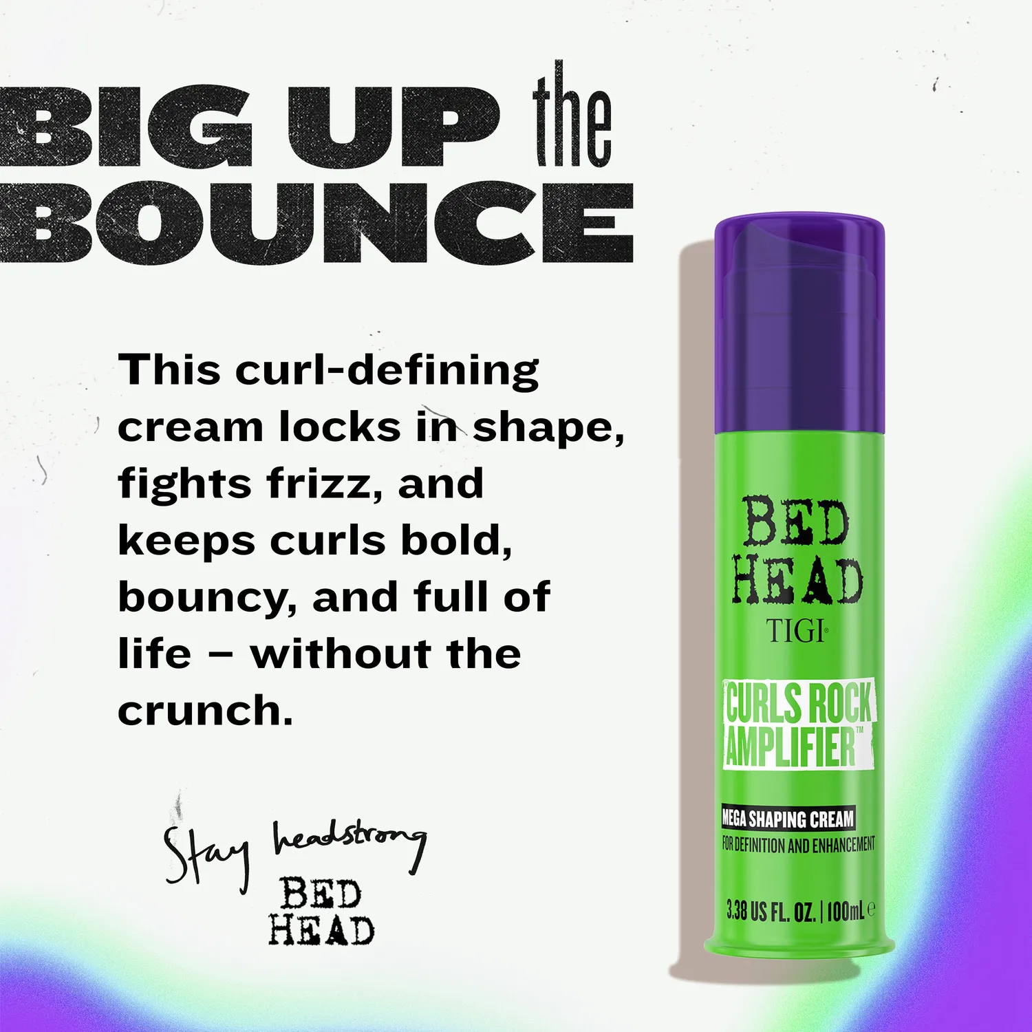 Tigi Bed Head Curls Rock Amplifier crema capelli ricci