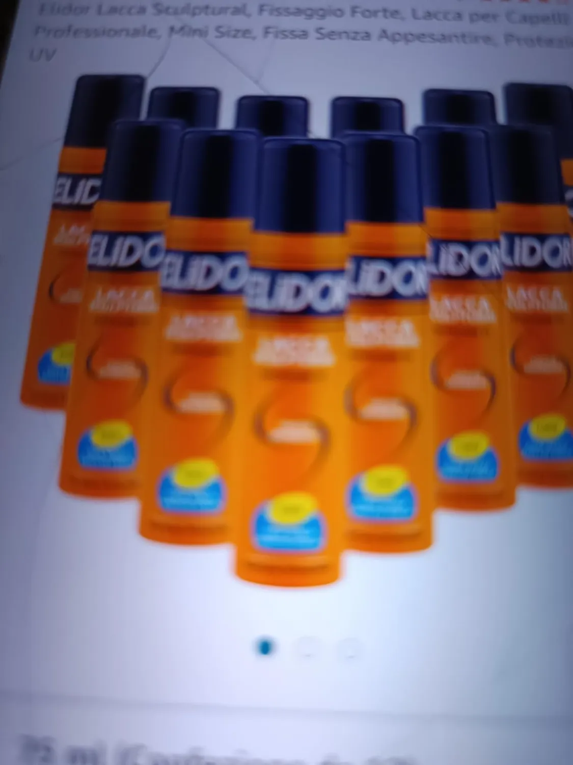 Elidor Sculptural lacca fissaggio forte 12x75 ml