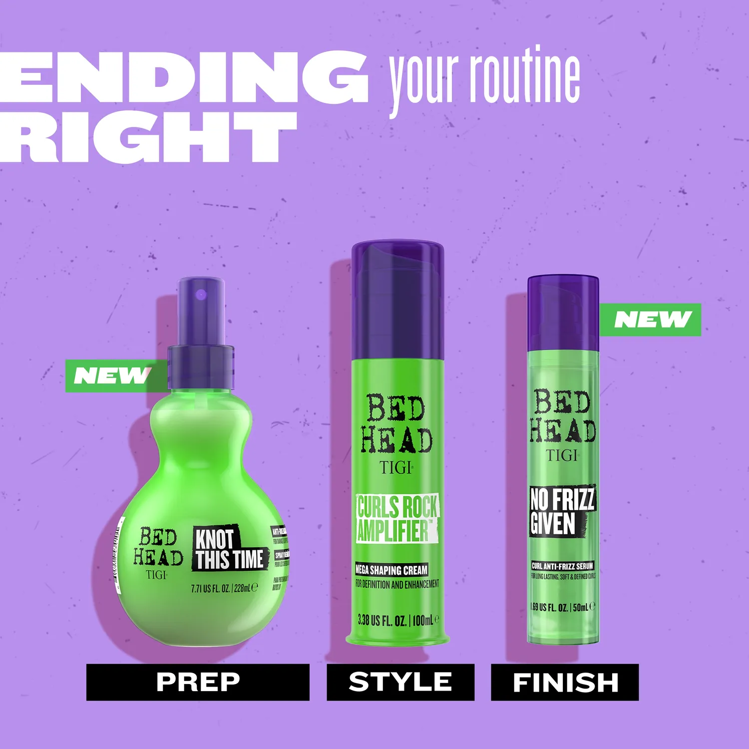 Tigi Bed Head No Frizz Given siero ricci anticrespo