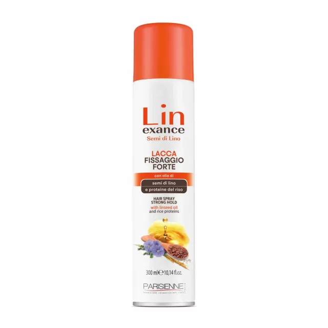Lin Exance Lacca Fissaggio Forte 300 ml semi di lino
