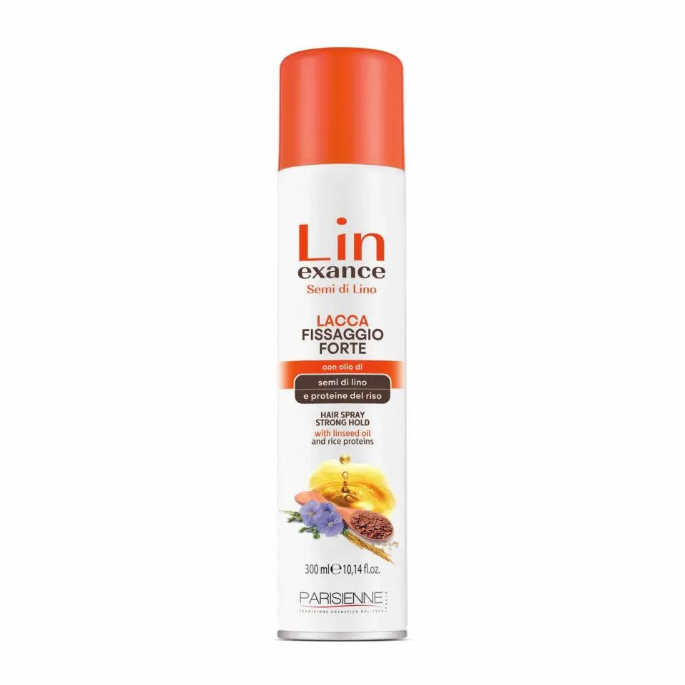 Lin Exance Lacca Fissaggio Forte 300 ml semi di lino