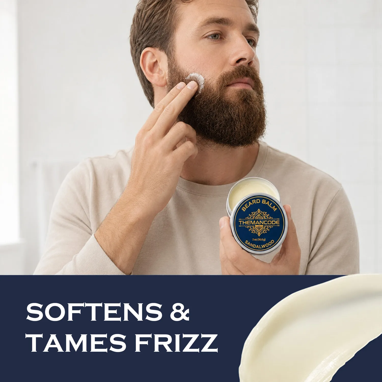 THEMANCODE Kit Barba Grooming Set Cura Completa