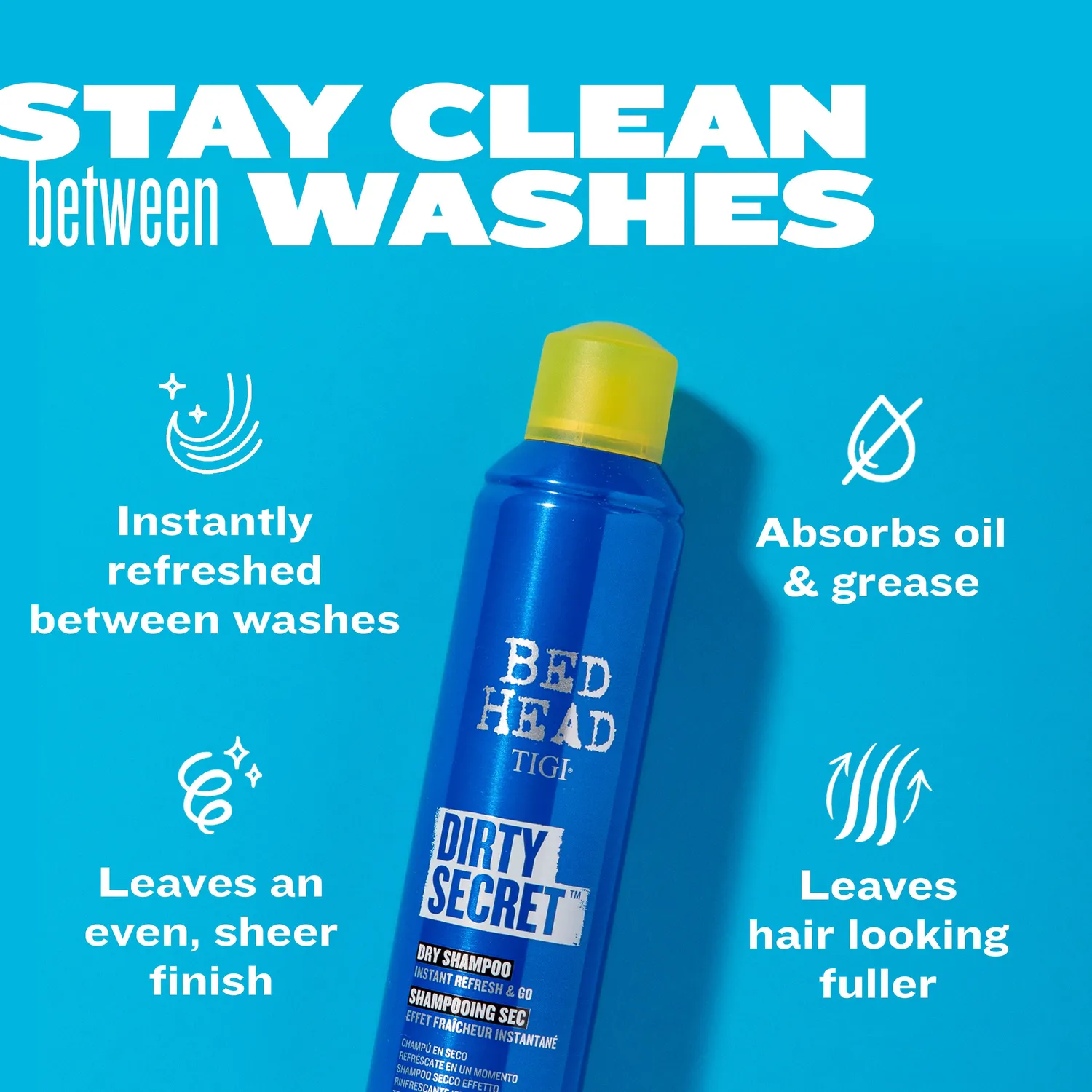 Tigi Bed Head Dirty Secret shampoo secco rinfrescante