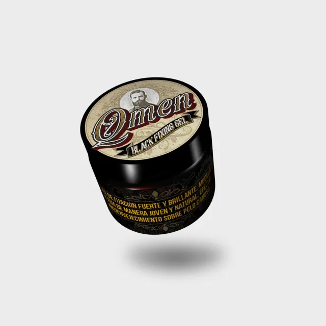 QMEN Black Fixing Gel Nero Coprente 250 ml Forte